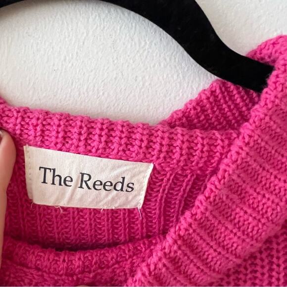 J. Crew x The Reeds Pink & Cream Chevron Ski Sweater - Picture 5 of 9